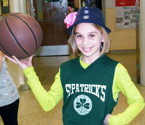 Antonia Adipietro danced to &quot;Basketball Song.&quot;