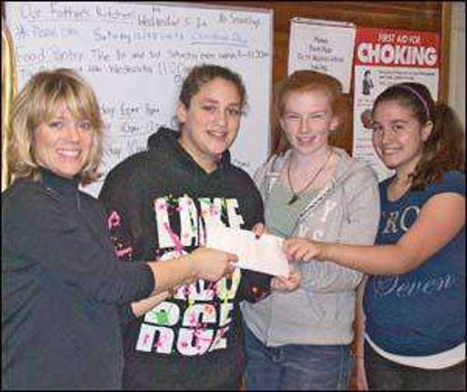 Community service project supports Our Mother's Cupboard