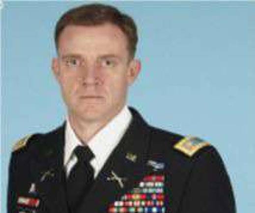 Photo credit: U.S. Army Army Maj. Paul Voelke, 36, of Monroe, died June 22 in Afghanistan of noncombat-related injuries. Funeral arrangements for the major are being handled by Smith, Seaman &amp; Quackenbush, Inc. Funeral Homes. Visitation: Thursday, July 5, from 4 to 8 p.m., at the funeral home, 117 Maple Ave., Monroe. Mass: Friday, July 6, 10 a.m. Most Holy Trinity Chapel, West Point. Interment: Post Cemetery, West Point.