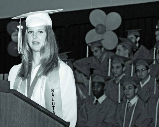 Photo by Ed Bailey Sara Neyman, the salutatorian of the Class of 2012 at George F. Baker High School in Tuxedo, plans to study architecture at Rensselaer Polytechnic Institute in Troy in the fall.