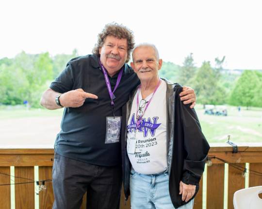 Event coordnaitors Ray Rielly and Jerry Stuit. Photo by Sammie Finch