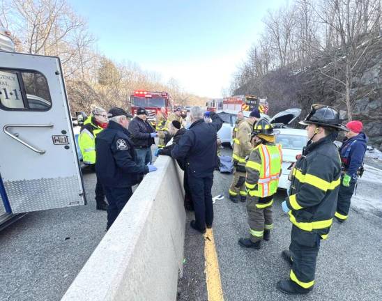 Head-on crash causes multiple injuries