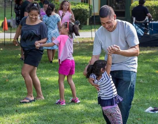 The event celebrates family, faith and country.