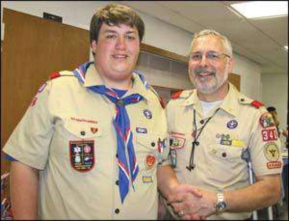 Joe Ippoliti becomes a Troop 340 Eagle Scout