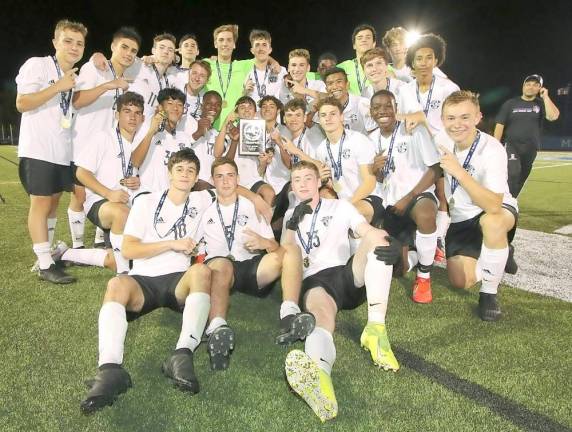 The 2019 Section 9 Soccer Champion Crusaders