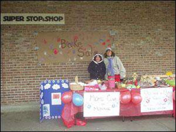 Bake sale benefits moms