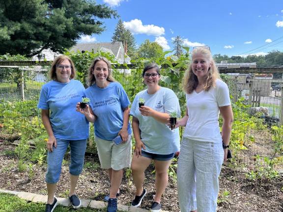 Heaven Scent Community Garden’s volunteers. Photo by Lynn Costa.