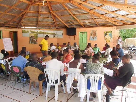 Trauma response education for teachers in Haiti.