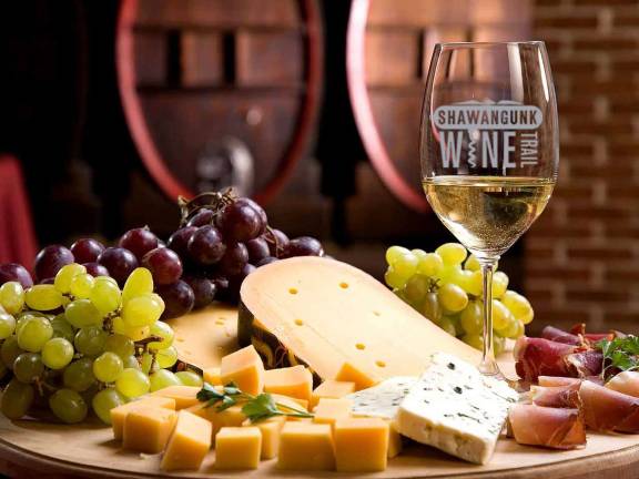 The 15 wineries on the Shawangunk Wine Trail are hosting a &quot;Wine &amp; Bites&quot; weekend, April 21 and 22, where you can sample local wines that are paired with delectable local food.