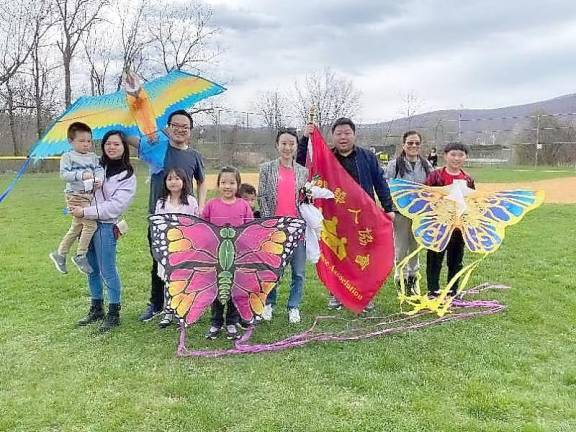 Chinese Association gathers for kite competition and egg hunt