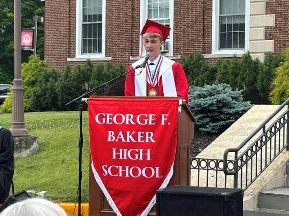 George F. Baker High School held its commencement ceremony on June 25.