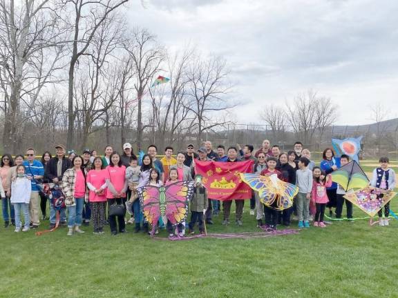 Chinese Association gathers for kite competition and egg hunt