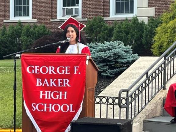 George F. Baker High School held its commencement ceremony on June 25.