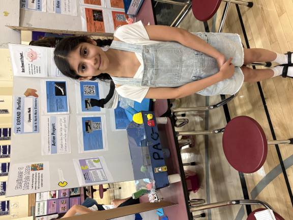 North Main Elementary’s Liyanna Naik, Grade 4