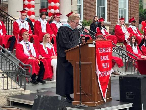 George F. Baker High School held its commencement ceremony on June 25.