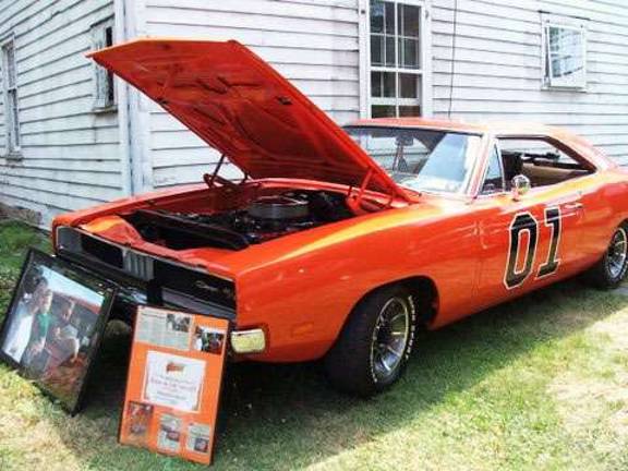 This is one of the cars on display at last year's Antique Car Show sponsored by the Monroe Historical Society.