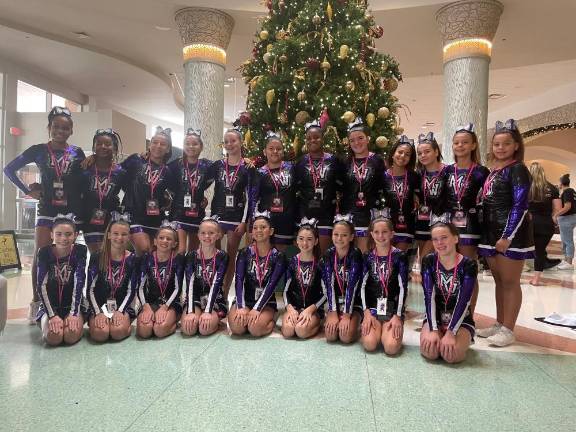 Back Row, L to R: Averie Francis, Leilani Bolling, Kaitlyn Porteus, Isabela Casey, Emma Quinn, Jasmin Carrasco, Arielle Francis, Giuliana Pennolino, Madison Germán, Mia Flores, Ariana Torrellas, Kristin Torrellas. Front Row, L to R: Madison Buchler, Samantha Connington, Caylee Seabury, Lea Quinn, Vanessa Esposito, Hailey Dziedzic, Gabriella Biundo, Taylor Seabury, Krystina Schaffer