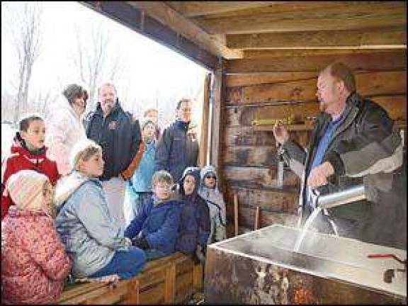 Maple sugar tours now taking place