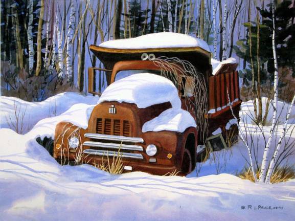 Provided image Richard Price&iacute;s watercolor, &igrave;Tinks Ride,&icirc; will be among the paintings in the North East Watercolor Society 2012 Members&iacute; Show, which will run through March at SUNY Orange in Middletown.