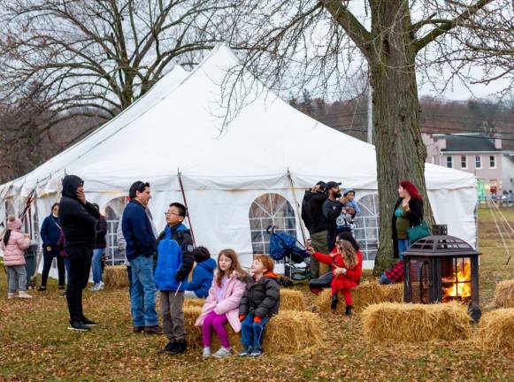 Locals gathered to visit Santa, drink hot coco and spend time with family at Monroe's Winter Festival.
