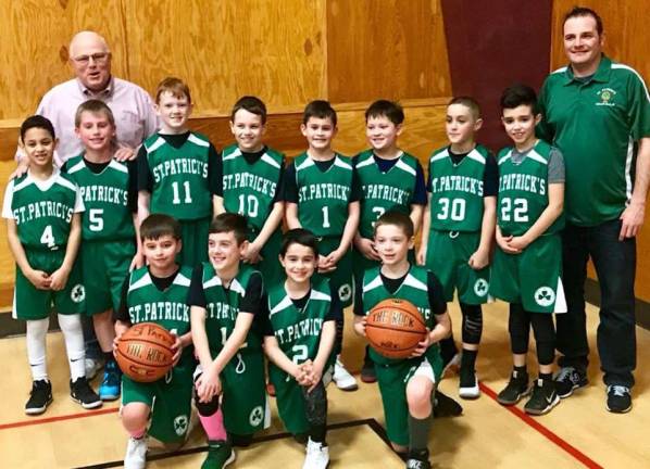 St. Patrick’s fourth grade CYO White: Undefeated champs