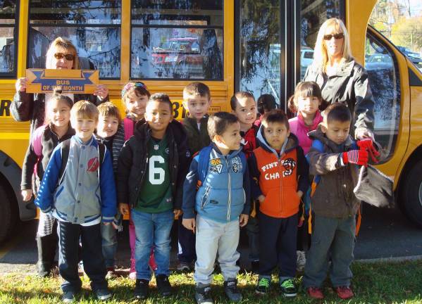 Monroe Woodbury School District names its buses of the month for December