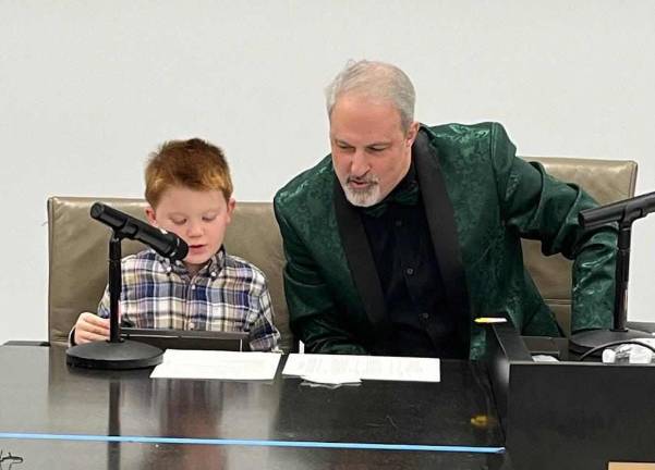 Village of Woodbury’s first junior deputy mayor