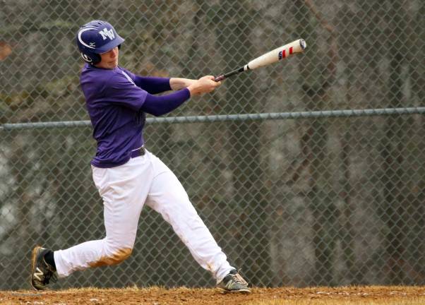 Crusader Tyler Metcalf emptied the bases with this shot.