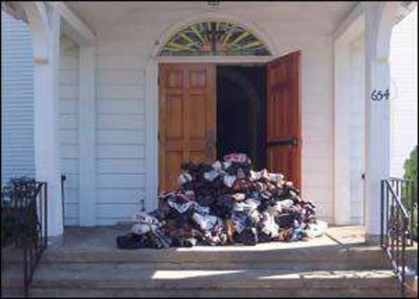 Highland Mills church steps up efforts to deliver 'soles' for West Africa