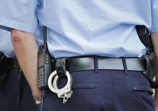 Monroe Village Police spoke about their call to a town meeting.
