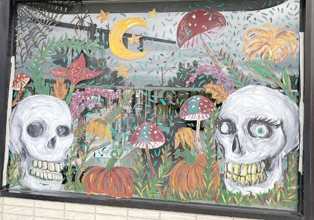 Art students give Downtown Monroe that Halloween edge