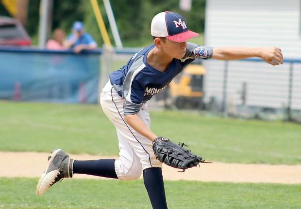 Aaron Drucker on the hill.