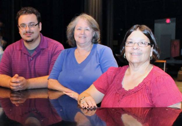 Members of the Souza Scholarship management team include, from left to right: Dom Pascullo, Ronnee MacDonald, and Janet Gorgone. (Not pictured Souza Chairman Bob Curtis).