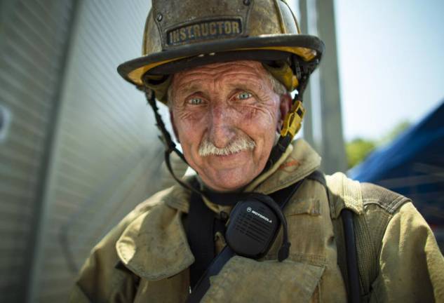 Photo by Chris Ramirez from his documentary, “Sullivan Fire: The story of volunteer firefighters.”