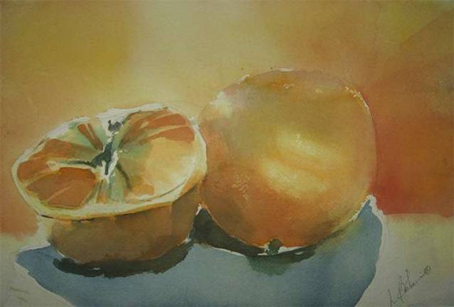 "Citrus Halved" by Linda Barboni