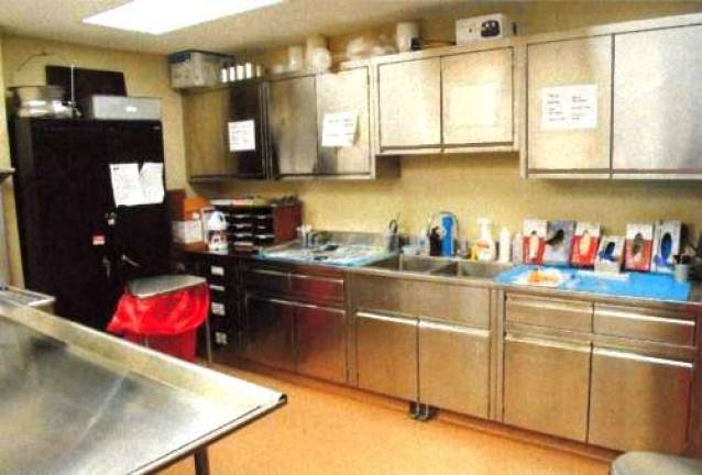 Image courtesy of Orange County The morgue inside of Orange Regional Medical Center, pictured here, has been the base of operations for the county medical examiner's office. The medical examiner is moving to a new space at the county campus on Well's Farm Road in May.