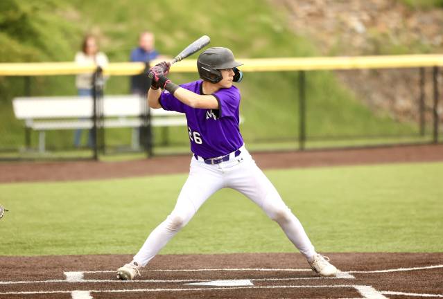 Crusader catcher #26 Joey Bauer dove in the winning run in the bottom of the seventh.