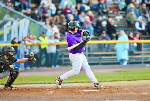 Joshua Konior led the Crusaders offense with three hits and three RBI’s.