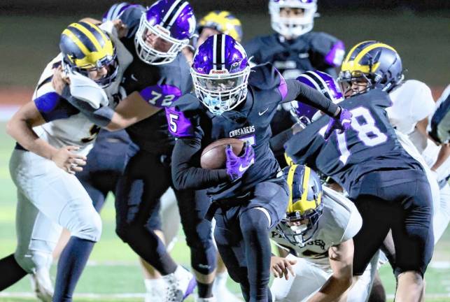 Crusaders football heads to Section 9 championship