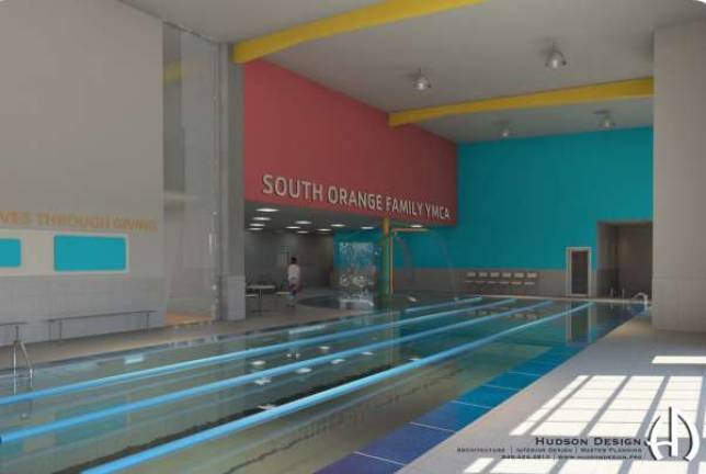 Photo providedA rendering of what the proposed pool at the South Orange Family YMCA will look like. Only $200,000 more is needed to make the pool a reality.