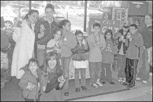Students build menorah to donate to the needy