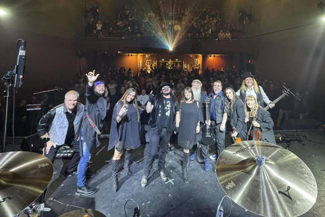 Twelve Twenty-Four, a high-energy holiday rock orchestra, will hit the Sugar Loaf Performing Arts Center stage on Dec. 19.