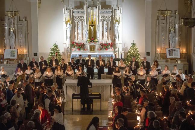 Mount Saint Mary College’s annual Christmas Vespers Service from Dec. 8, 2019.