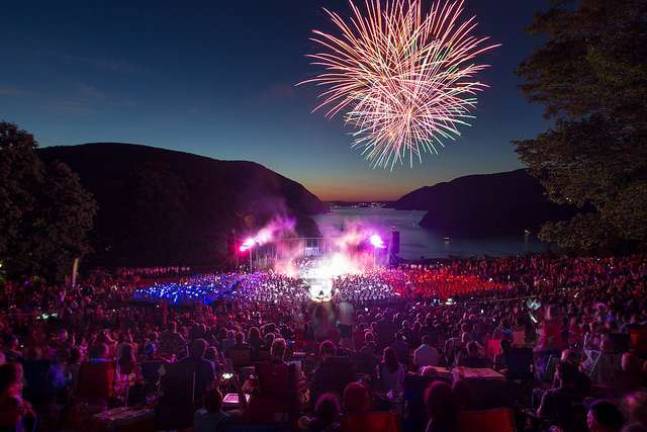 The West Point Band will perform 14 times during its &#x201c;Music Under the Stars&#x201d; 2018 summer concert series at West Point&#x2019;s majestic Trophy Point Amphitheater. That will include the Independence Day Celebration on Saturday, July 7, which concludes with fireworks over the Hudson River.