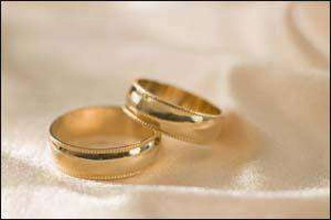 Wedding bells are gonna chime