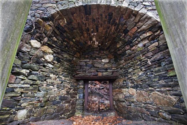 Photo by Robert G. Breese Here's a closer look at the Sterling Furnace.