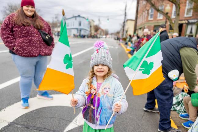 The Mid Hudson St. Patrick’s Day Parade in Goshen on March 10, 2024. Photo by Sammie Finch