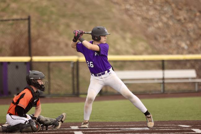 Catcher Joey Bauer’s triple in the first scored two runs.