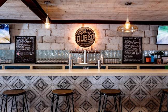 DUBCO Acres’ taproom in Warwick, N.Y. Photos provided.