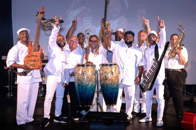 Let’s Groove, The Nation’s #1 Earth Wind &amp; Fire Tribute Band, will be on stage at the Sugar Loaf Performing Arts Center on Jan 16. beginning at 8 p.m.